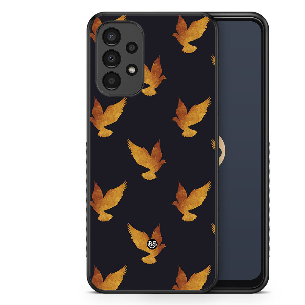 Samsung Galaxy A13 Case - Golden Doves