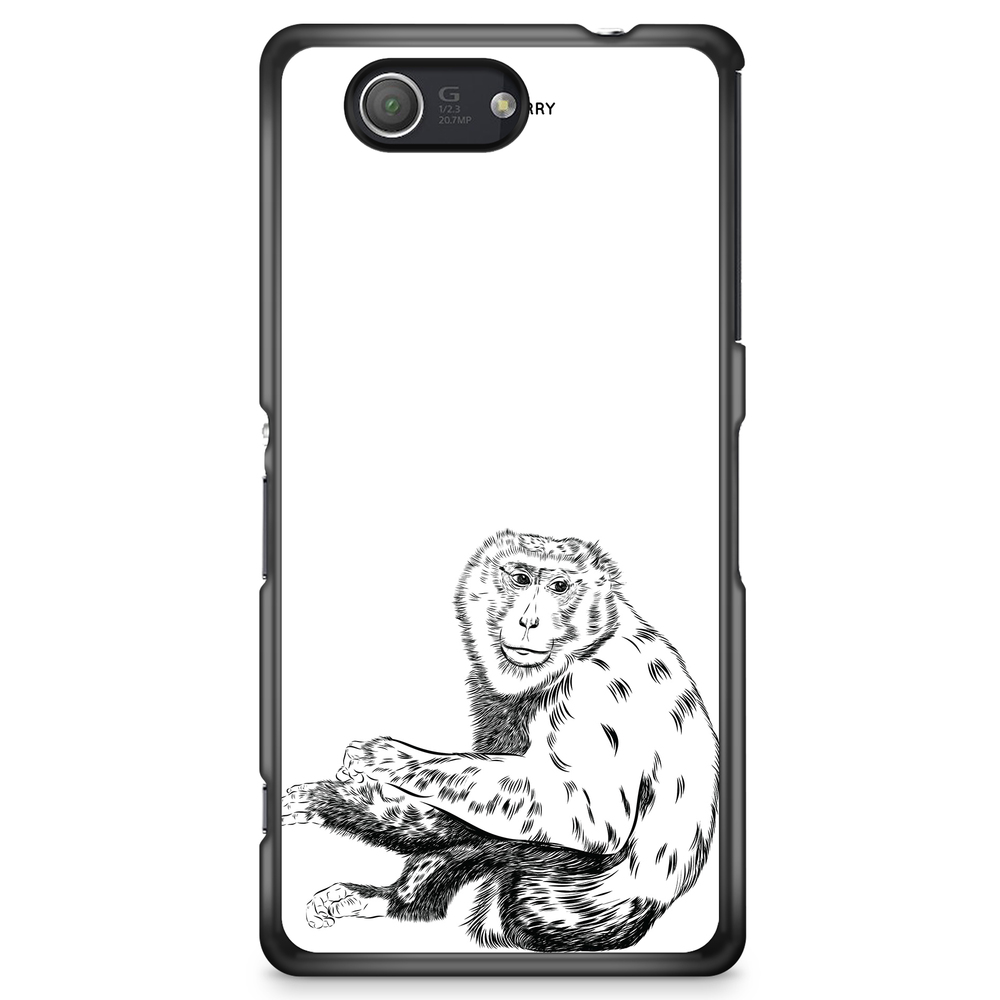Sony Xperia Z3 Compact Case - Calm Monkey