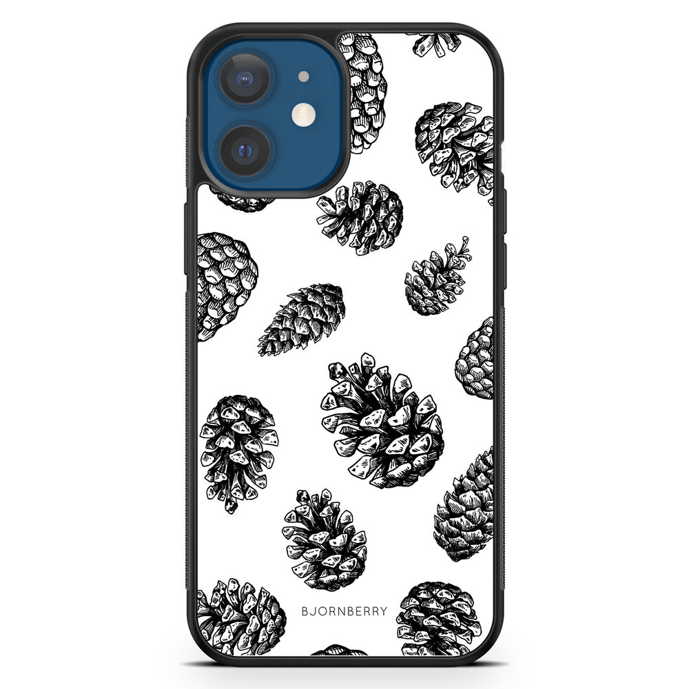 iPhone 12 Mini Case - Pine Cone Pattern