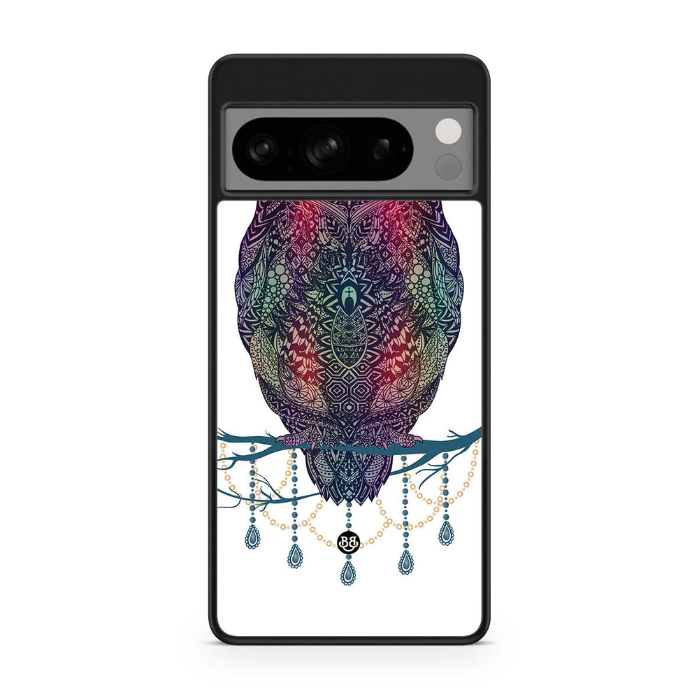 Google Pixel 8 Pro Case - Mandala Owl