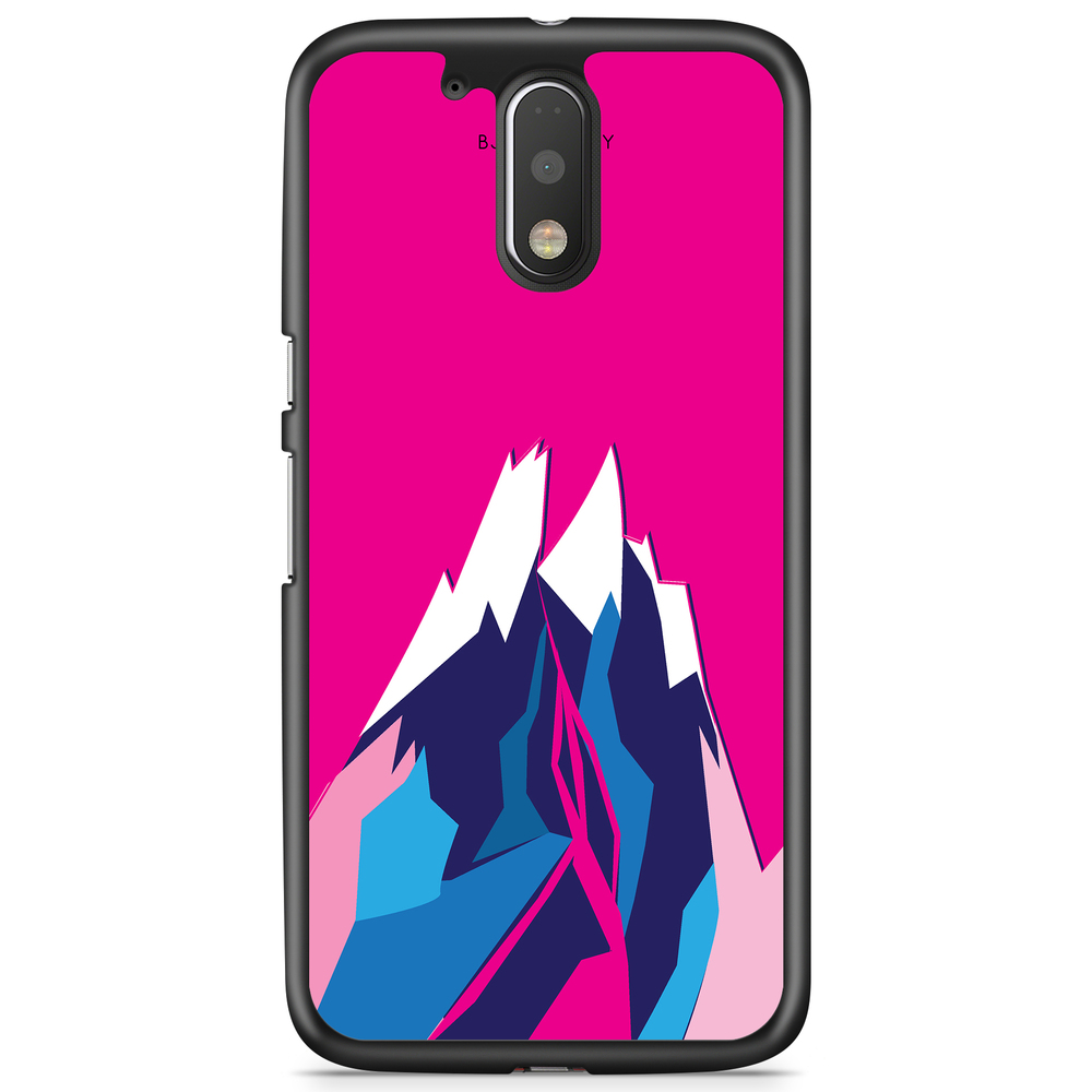 Moto G4/G4 Plus Case - Pink Mountain