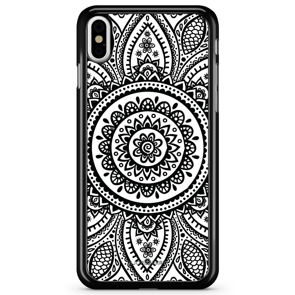 iPhone X / XS Case - Henna Mandala