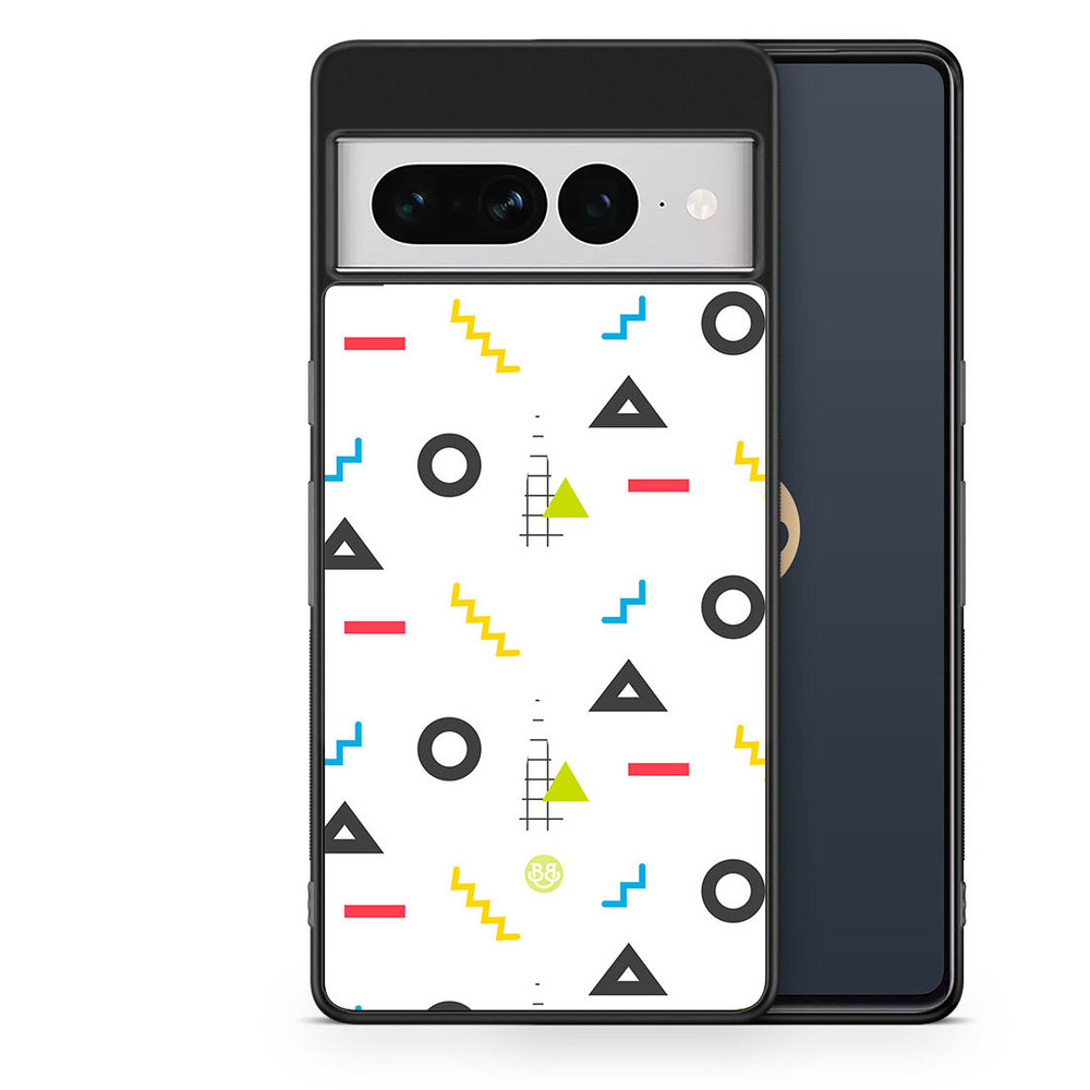 Google Pixel 7 Pro Case - 80s Pattern