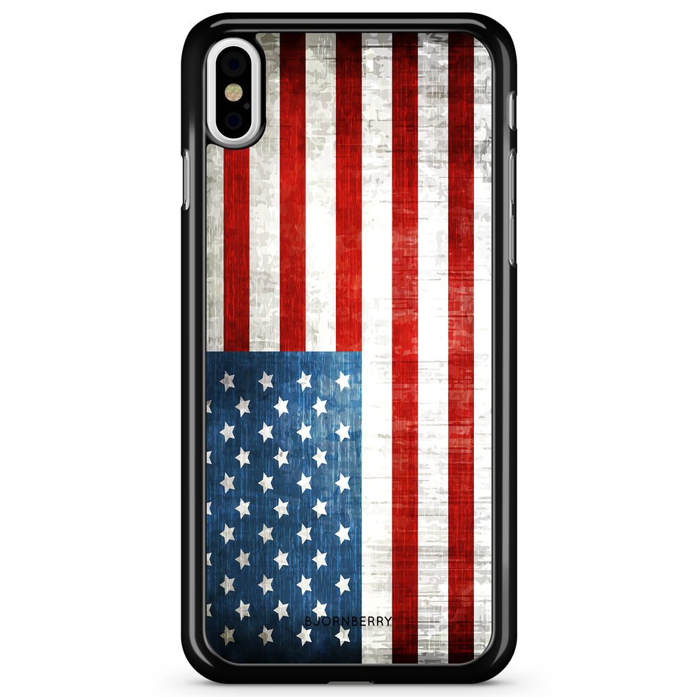 iPhone X / XS Case - USA Flag