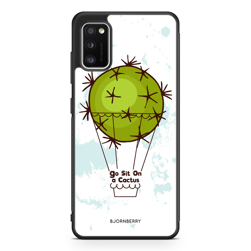 Samsung Galaxy A41 Case - Go sit on a cactus