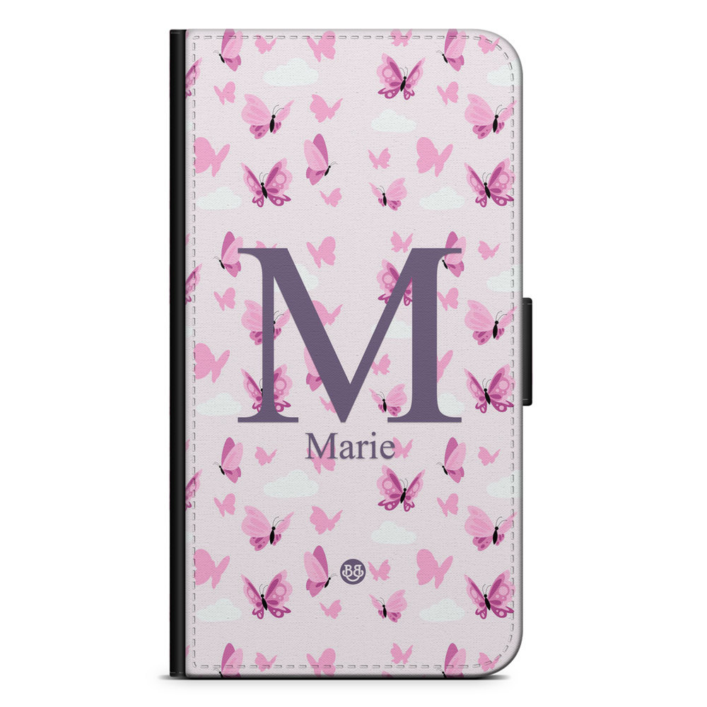 OnePlus 10T Custom Wallet Case - AWAKEN - Butterfly Pink