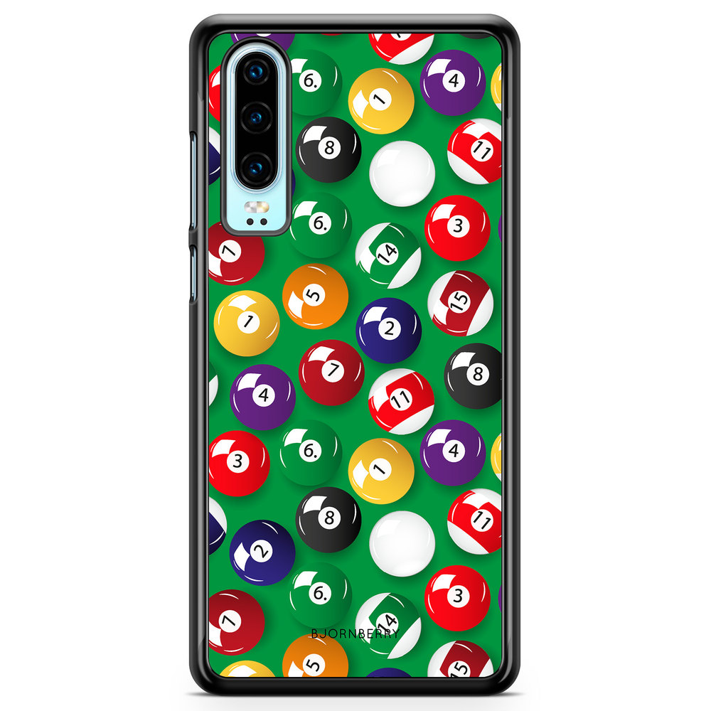 Huawei P30 Case - Pool Balls