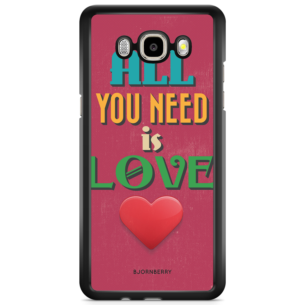 Samsung Galaxy J3 (2016) Case - All You Need Is Love