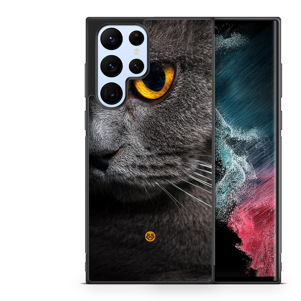 Samsung Galaxy S22 Ultra 5G Skal - Kattöga | Mobilskal & Mobilfodral BJORNBERRY