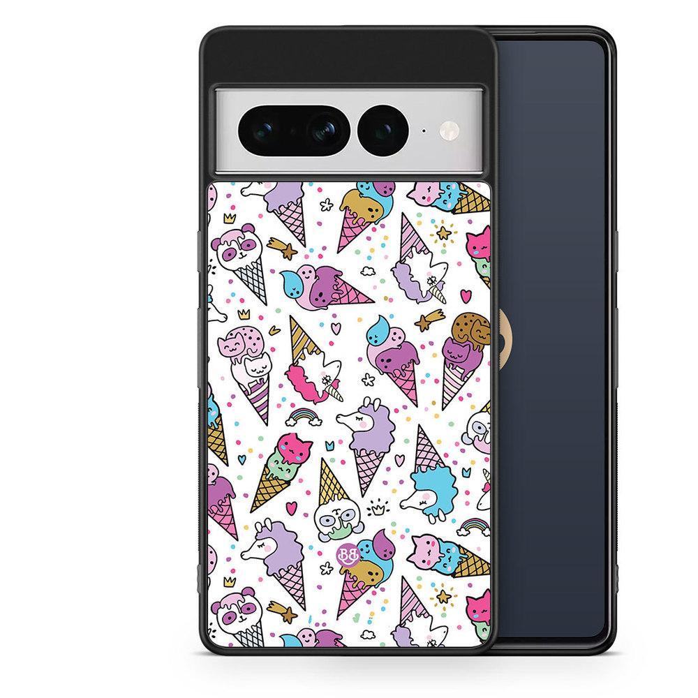 Google Pixel 7 Pro Case - Unicorn Ice Creams