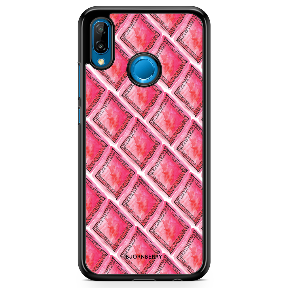Huawei P20 Lite Case - Red Rhombus