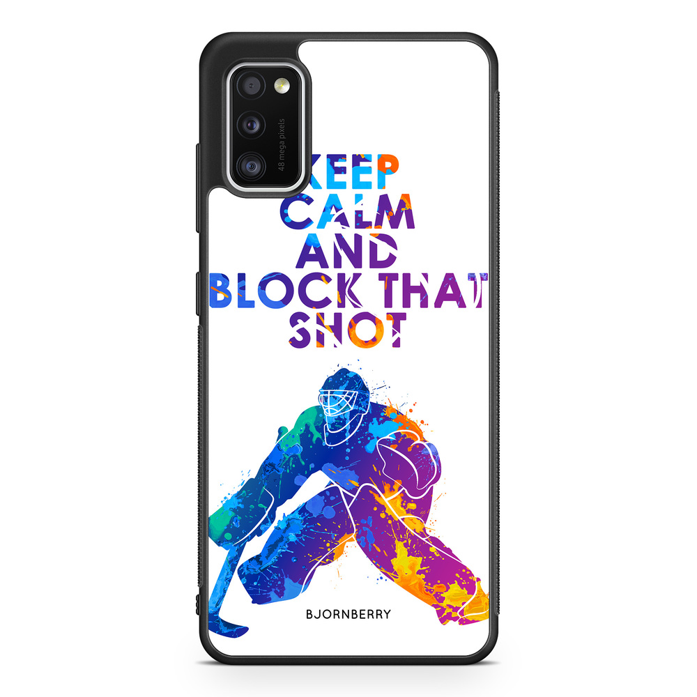 Samsung Galaxy A41 Case - Block that shot