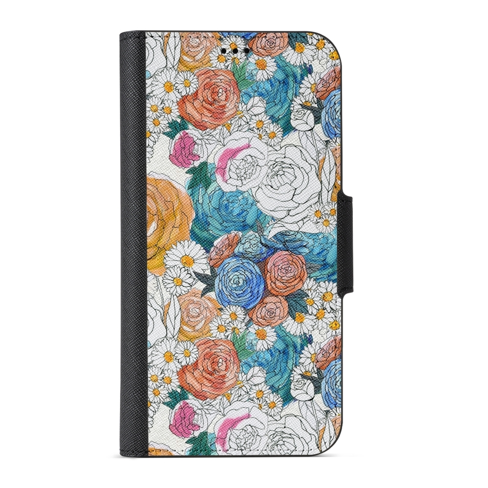 Magnetiskt Mobilskal iPhone 8/SE (2022/2022) Plånboksfodral - Midsommer | Mobilskal & Mobilfodral BJORNBERRY