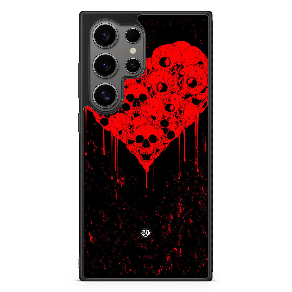 Samsung Galaxy S24 Ultra Case - Skull Heart