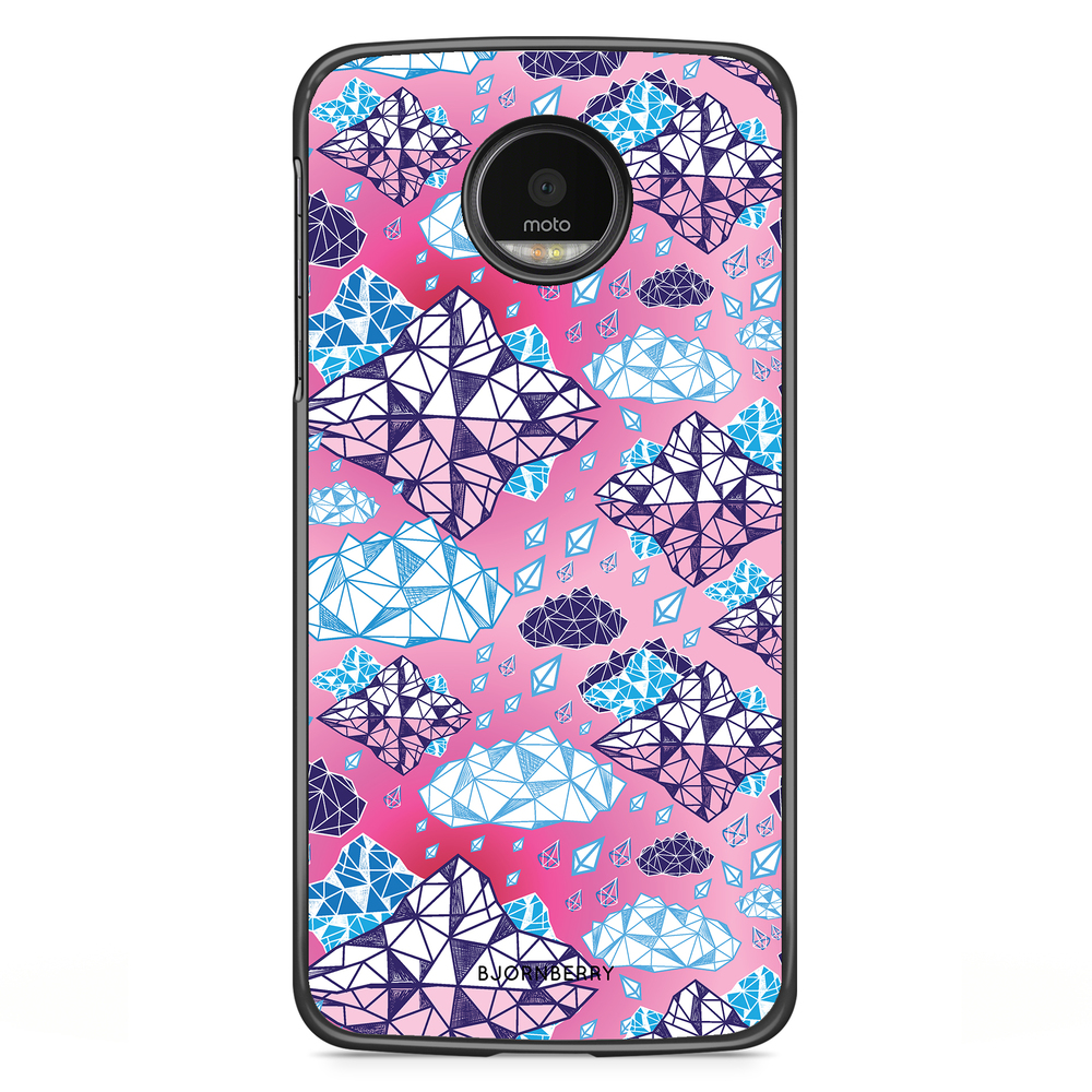 Motorola Moto G5S Plus Case - Geometric Clouds