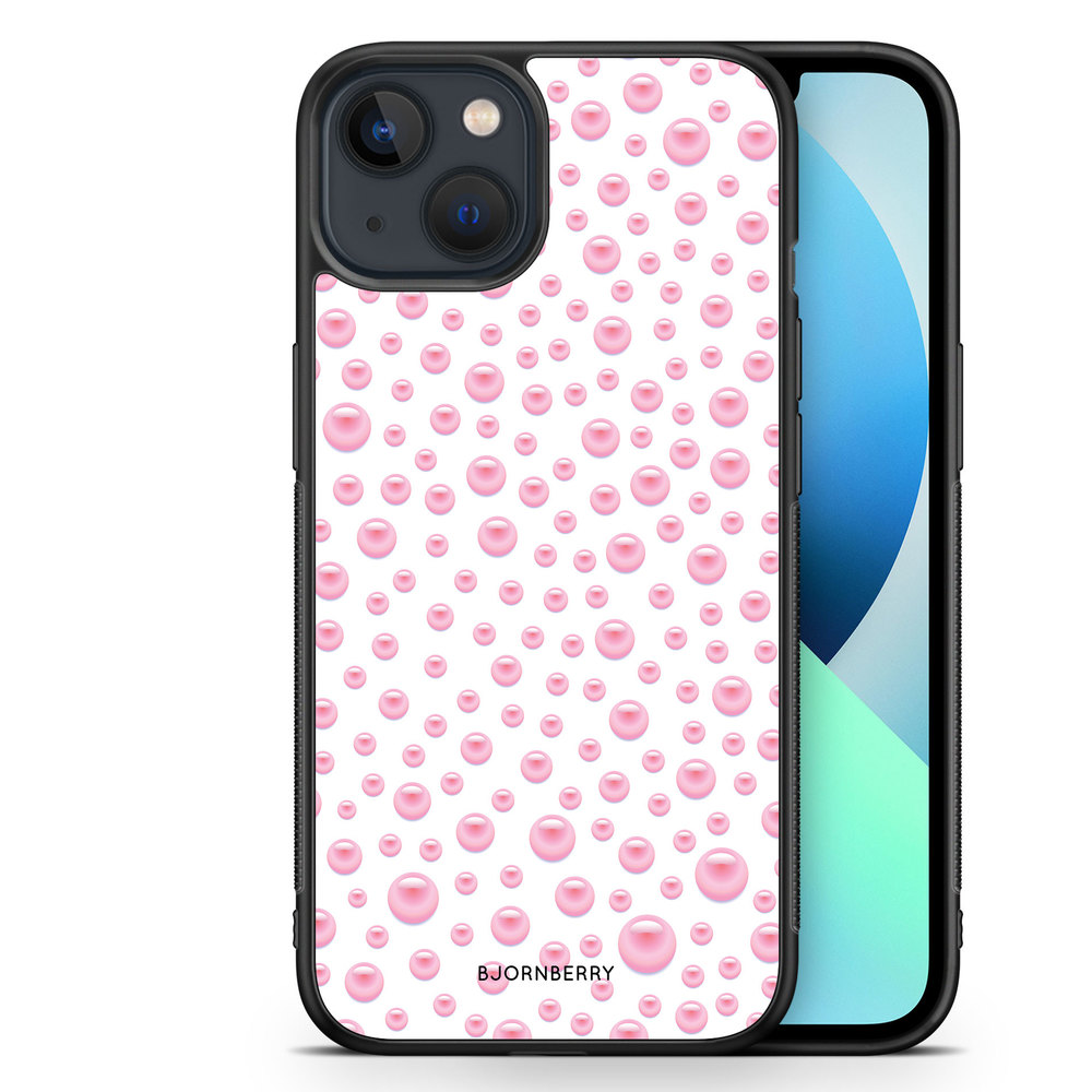 iPhone 13 Mini Case - Pink Pearls