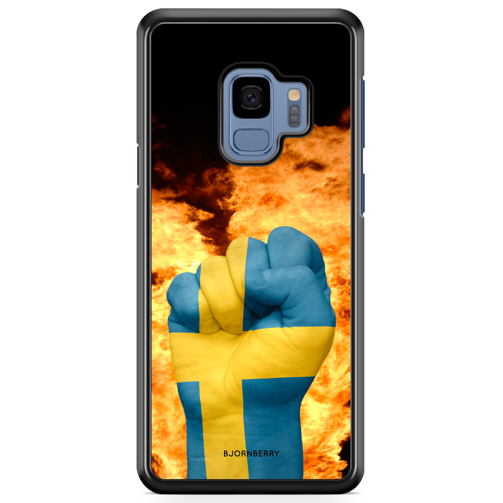 Samsung Galaxy S9 Case - Sweden Hand