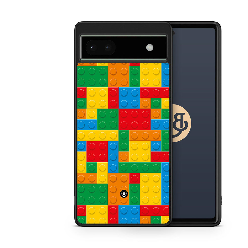 Google Pixel 6a Case - Building bricks