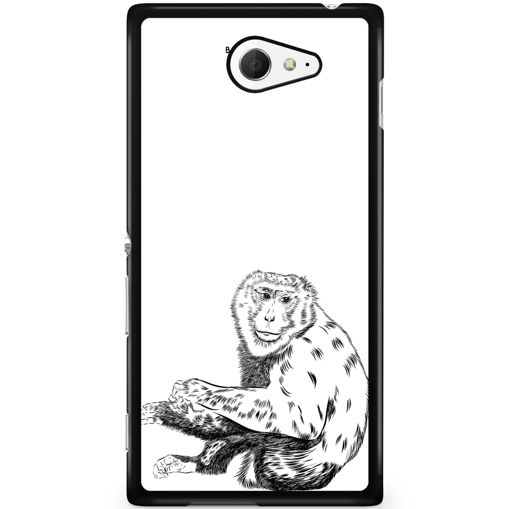 Sony Xperia M2 Aqua Case - Calm Monkey