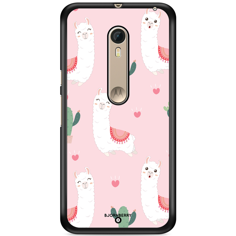 Moto X Style Case - Llama Pattern