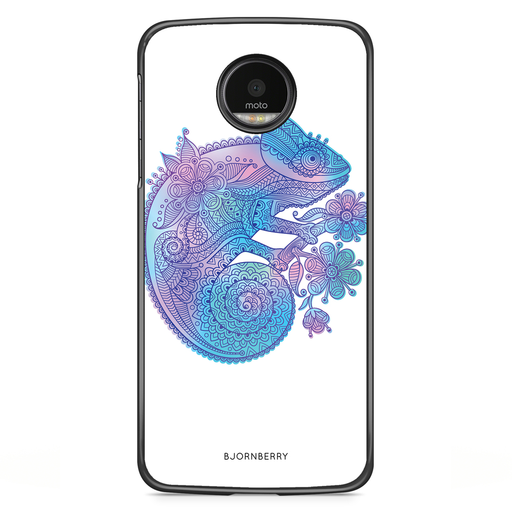 Motorola Moto G5S Plus Case - Mandala Chameleon