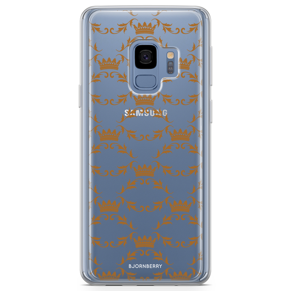 Samsung Galaxy S9 Fashion Case - Crown Pattern