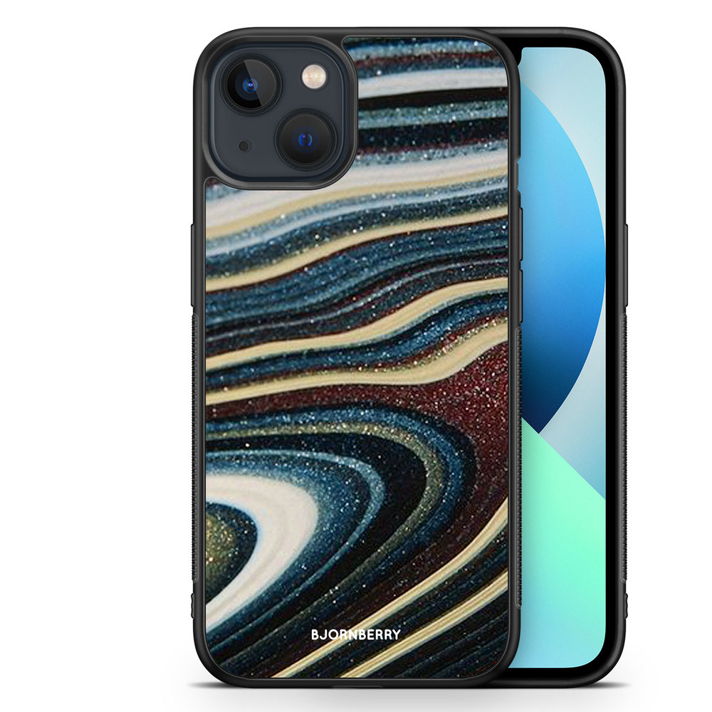 iPhone 13 Mini Case - Malachite Pattern