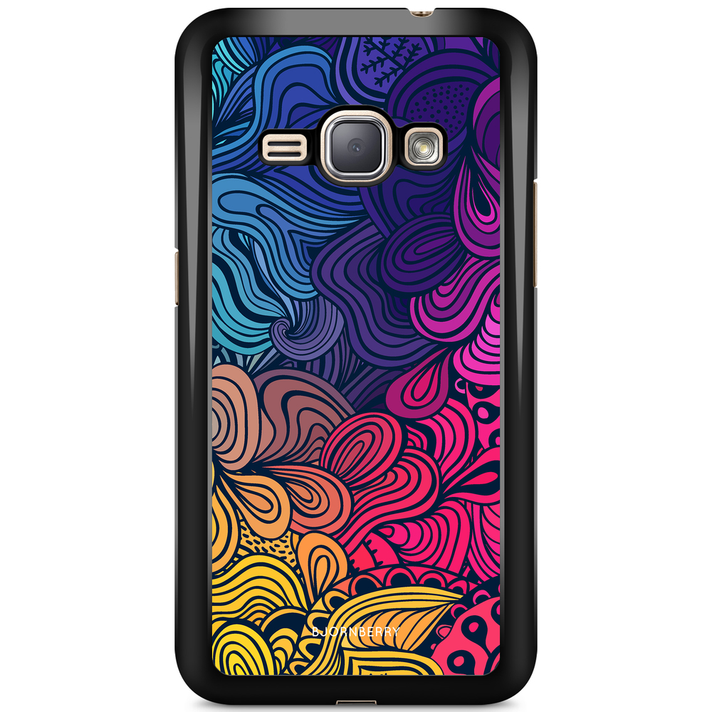 Samsung Galaxy J1 (2016) Case - Retro Flowers