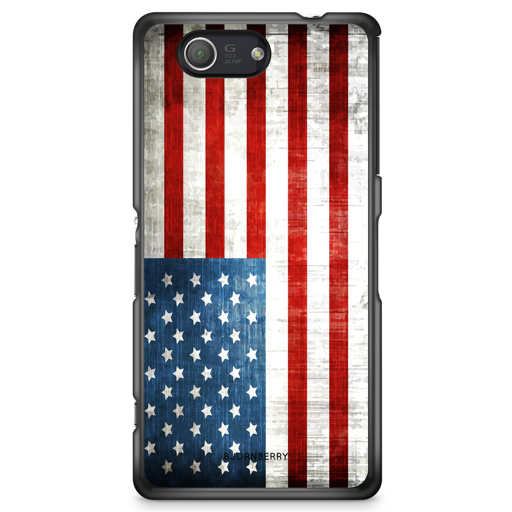 Sony Xperia Z3 Compact Case - USA Flag