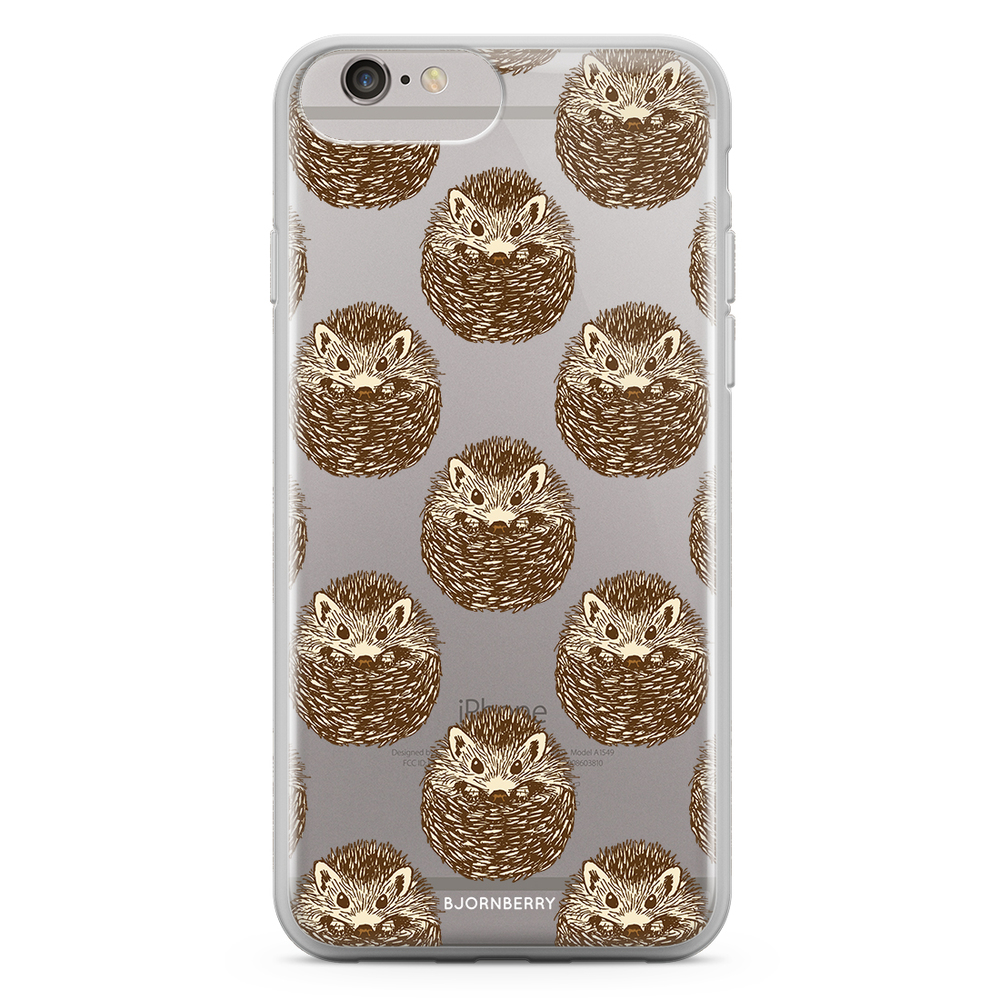 iPhone 6 Plus/6s Plus Fashion Case - Small Hedgehogs