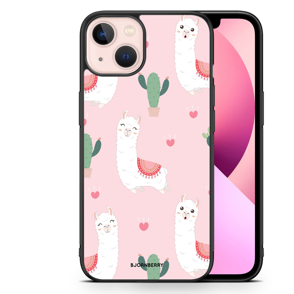 iPhone 13 Case - Llama Pattern