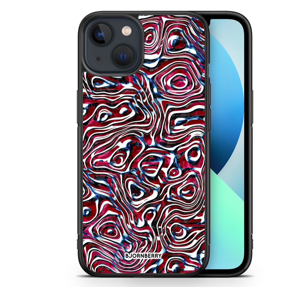 iPhone 13 Mini Case - Mineral Pattern