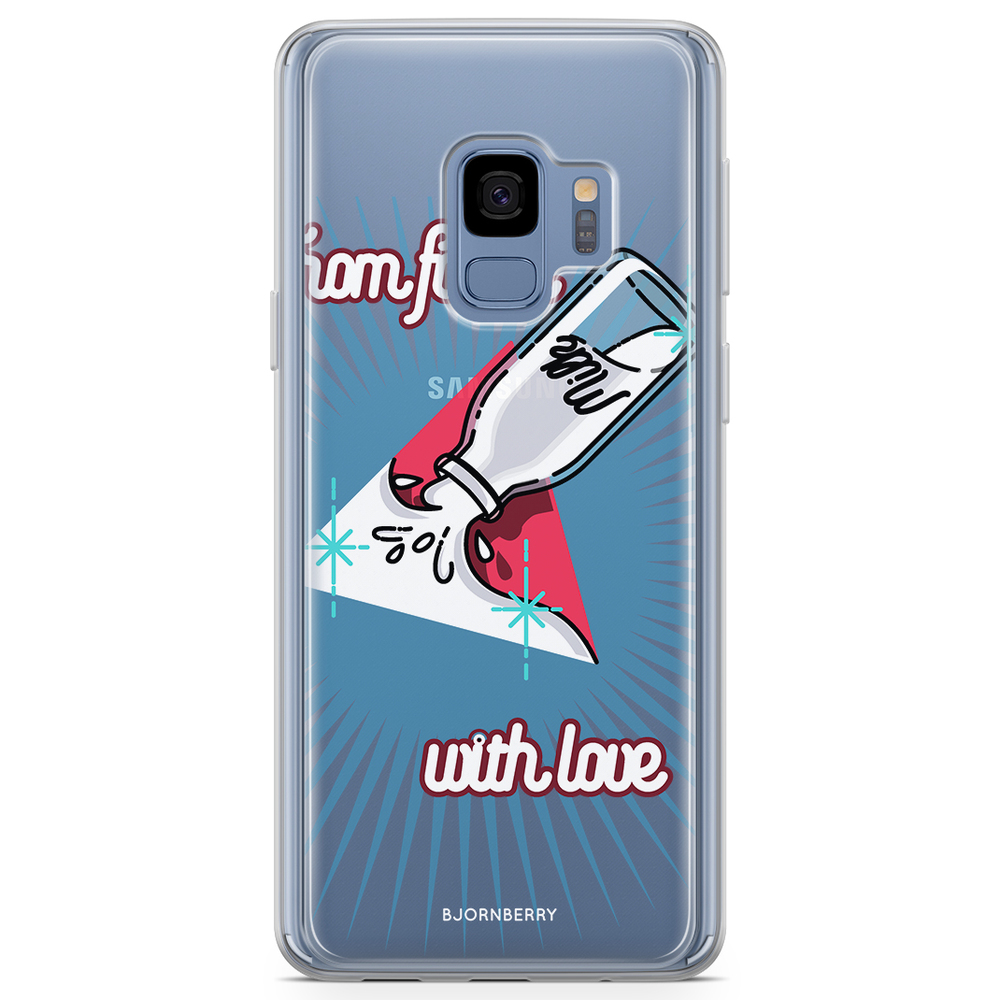 Samsung Galaxy S9 Fashion Skal - Vintage Milk