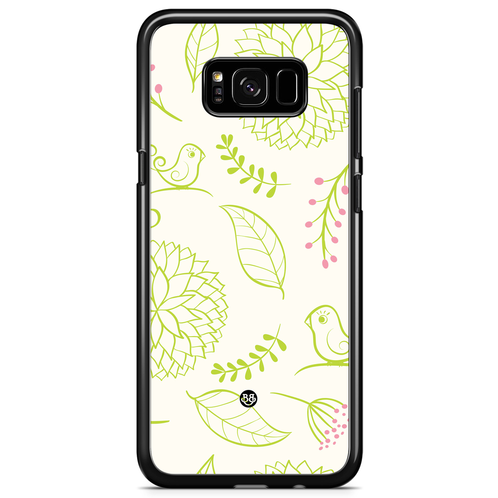 Samsung Galaxy S8 Plus Case - Green Floral