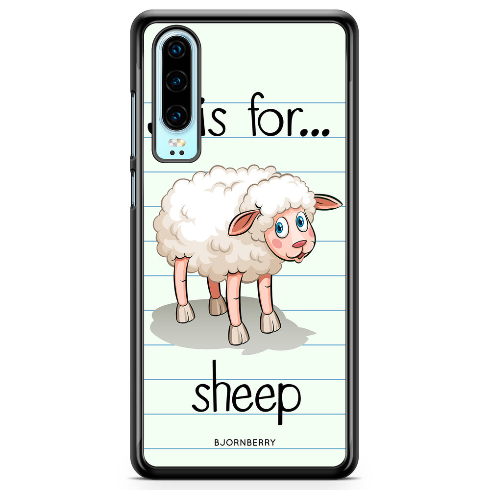 Huawei P30 Case - S is for Sheep