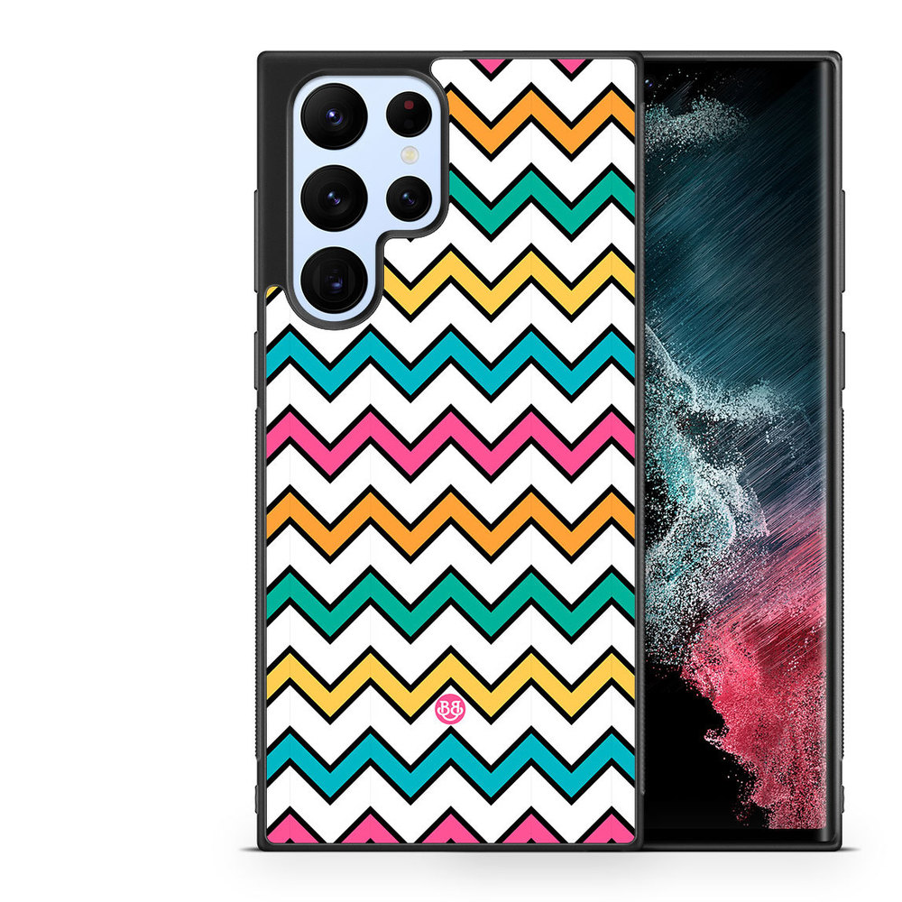 Samsung Galaxy S22 Ultra 5G Case - Chevron Pattern