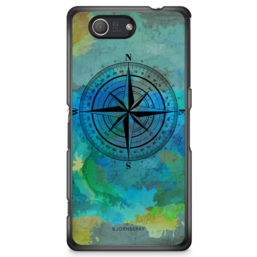 Sony Xperia Z3 Compact Case - Compass Background