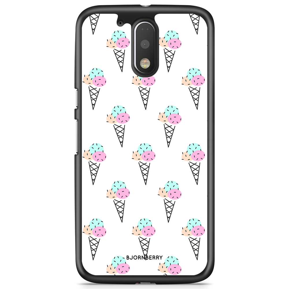 Moto G4/G4 Plus Case - Ice Cream Pattern