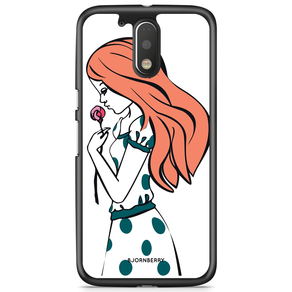 Moto G4/G4 Plus Case - Girl Rose