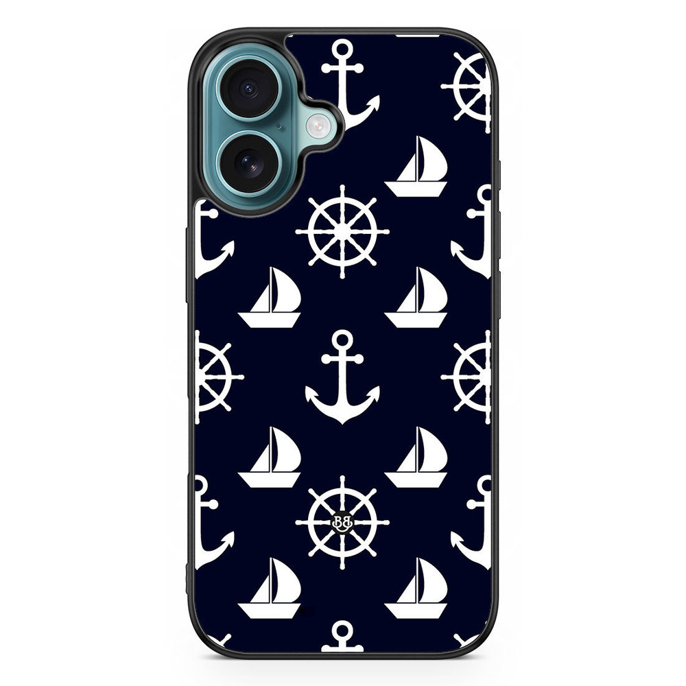 iPhone 16 Case - Sailing pattern