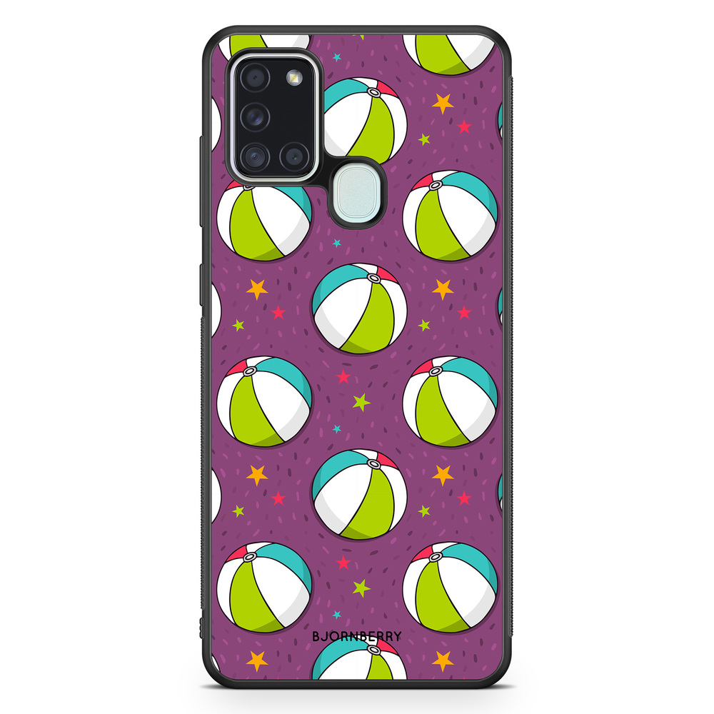 Samsung Galaxy A21s Case - Beach Ball Pattern
