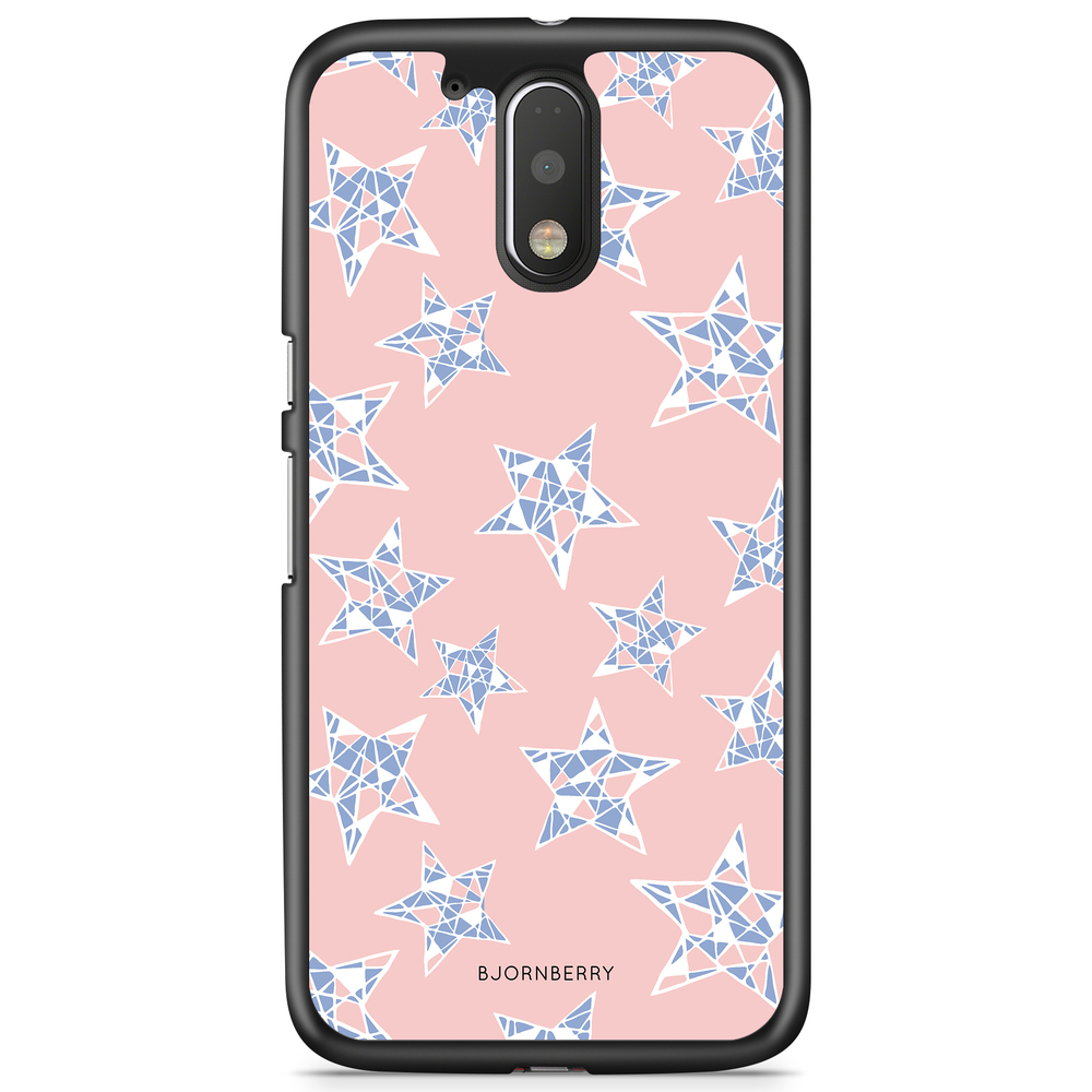 Moto G4/G4 Plus Case - Rose Quartz Stars