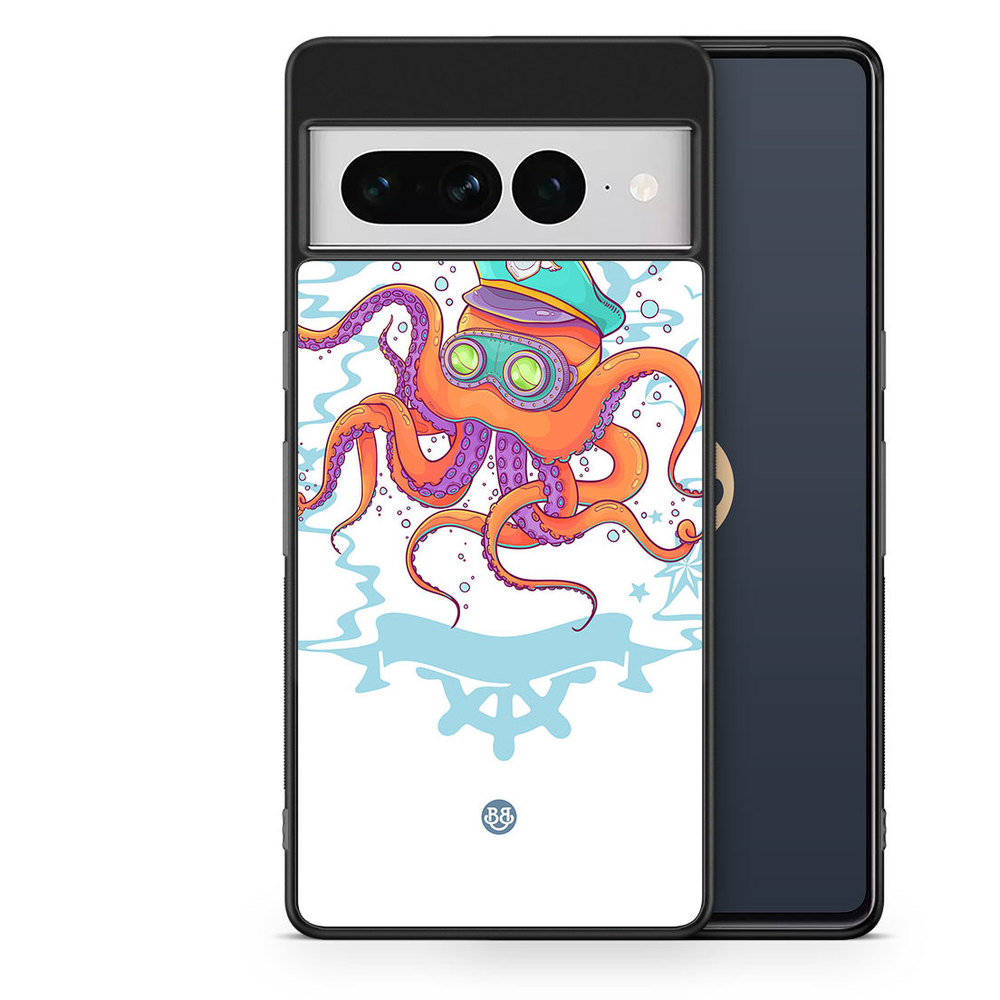 Google Pixel 7 Pro Case - Captain Octopus