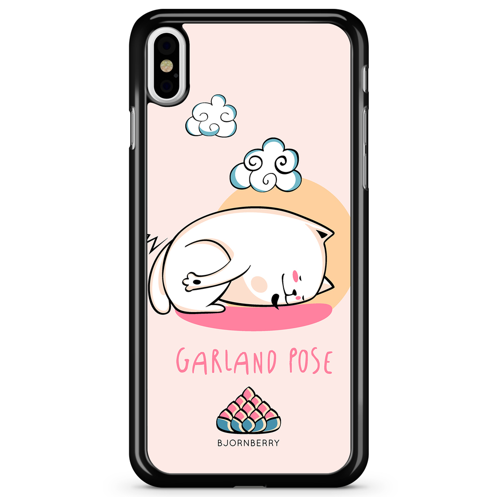 iPhone X / XS Case - Yoga Cat Garland
