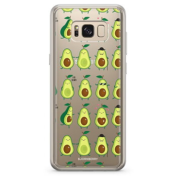 Samsung Galaxy S8 Plus Fashion Skal - Avocado Mönster