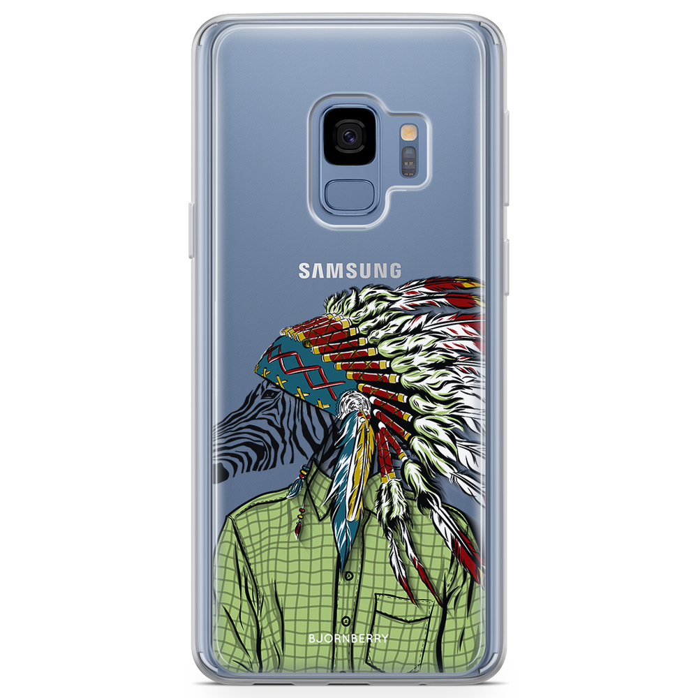Samsung Galaxy S9 Fashion Case - Hipster Zebra