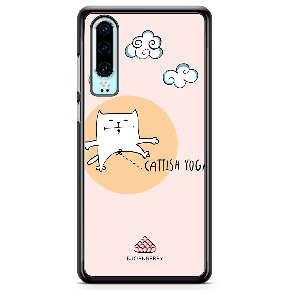 Huawei P30 Case - Cattish Yoga