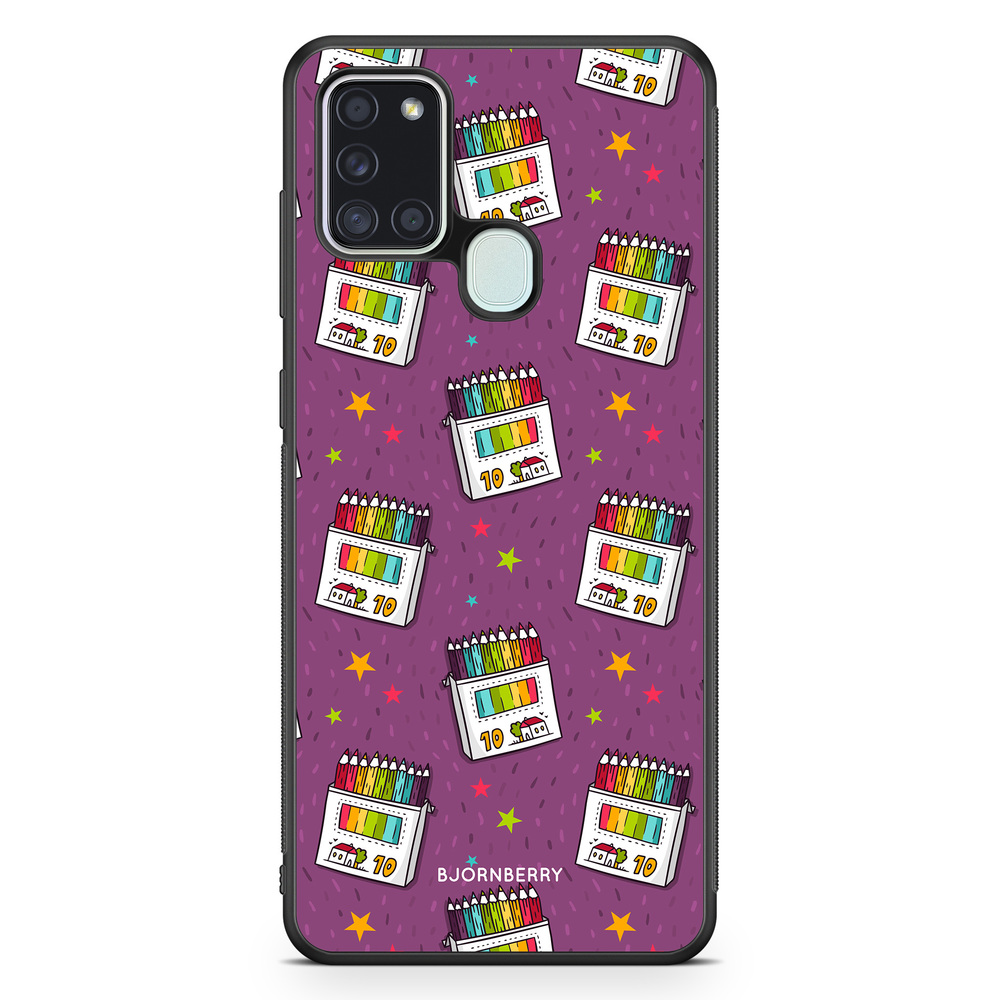 Samsung Galaxy A21s Case - Pencil Sets