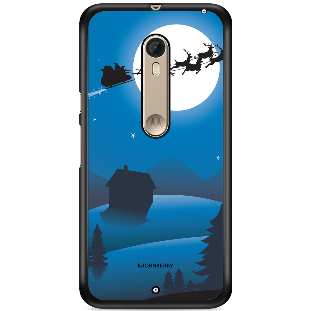 Moto X Style Case - Festive Sleigh