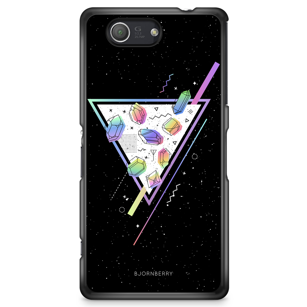 Sony Xperia Z3 Compact Case - Space Triangle
